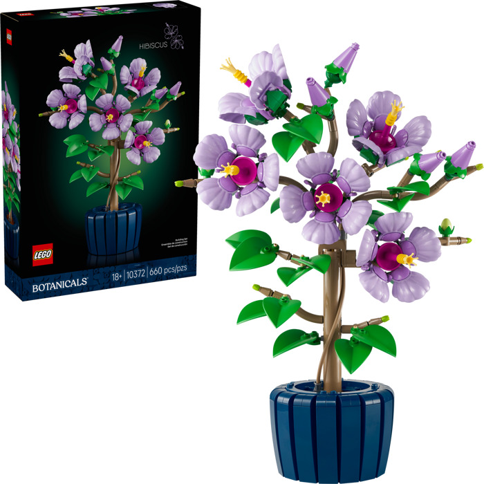 Botanicals - L'Hibiscus - CONSTRUCTION - LEGO