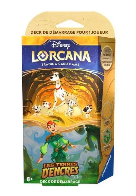 Disney Lorcana - Set 3, Deck (FR) Ambre - JEUX DE CARTES & DE VOYAGE - RAVENSBURGER