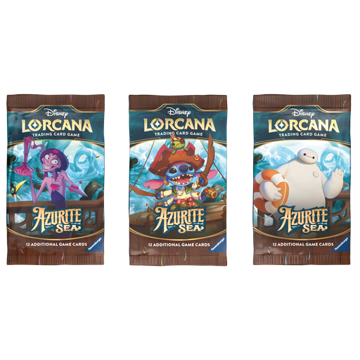 Lorcana - Azurite Sea, Booster Pack Ang - JEUX DE CARTES & DE VOYAGE - RAVENSBURGER