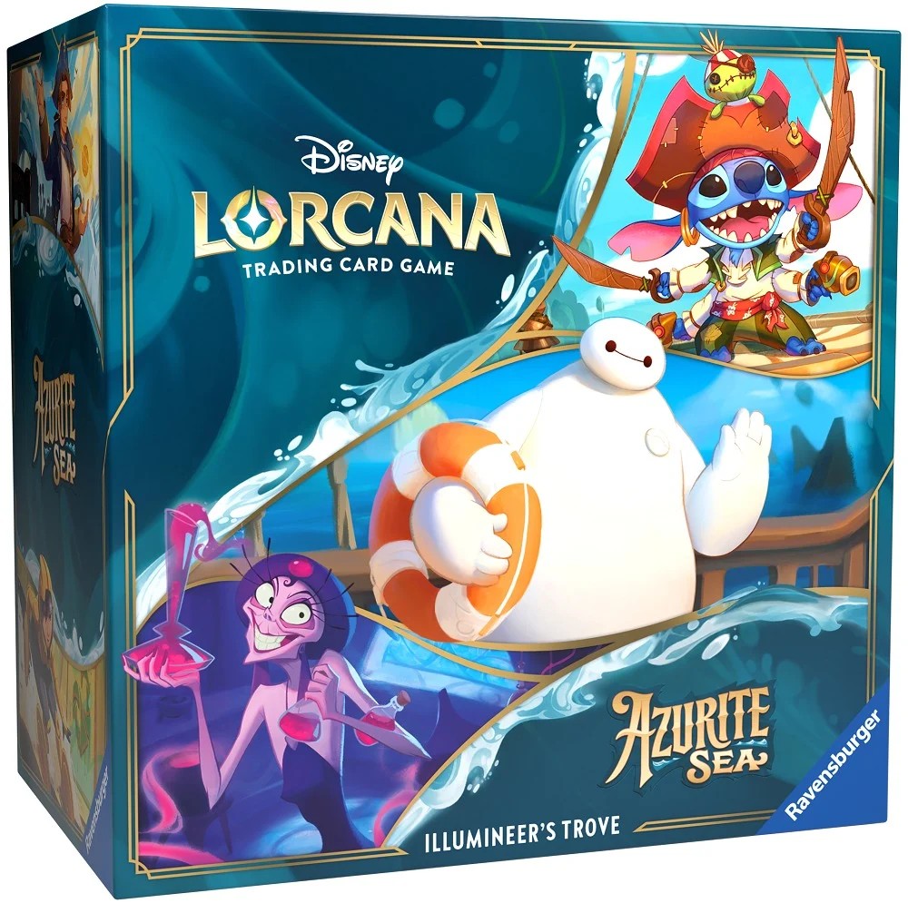 Lorcana - Azurite Sea, Trove ( Anglais ) - JEUX DE CARTES & DE VOYAGE - RAVENSBURGER