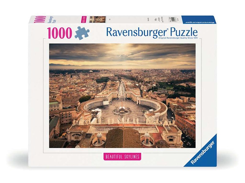 Ravensburger - Beautiful Skylines, Rome - 1000 Beautiful Skylines - RAVENSBURGER