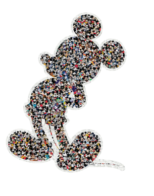 Ravensburger - Puzzle en forme de Mickey - 1000 PIÈCES - RAVENSBURGER