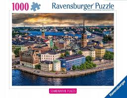 Ravensburger - Stockholm, Suède, 1000 - 1000 PIÈCES - RAVENSBURGER