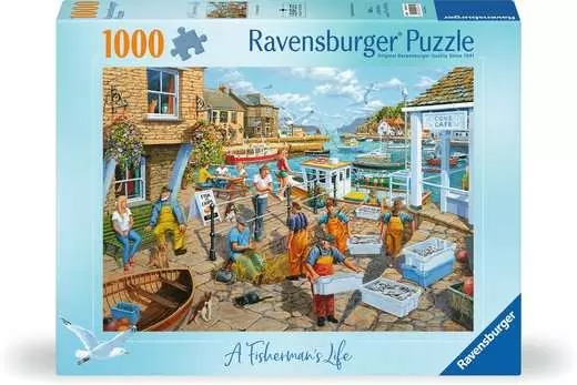 Ravensburger - La vie d'un pêcheur, 1000 - 1000 PIÈCES - RAVENSBURGER