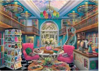 Ravensburger - Le palais du livre, 1000 - 1000 PIÈCES - RAVENSBURGER