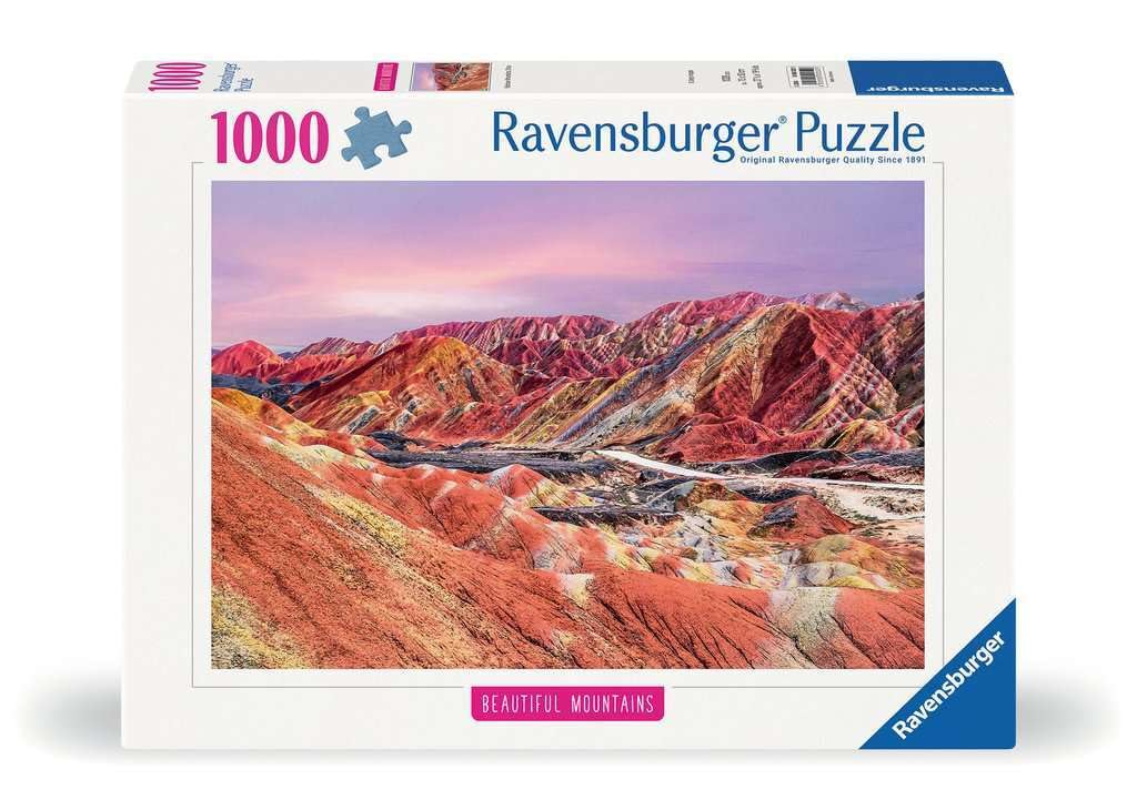 Ravensburger - Regenbogenberge, 1000 - 1000 PIÈCES - RAVENSBURGER