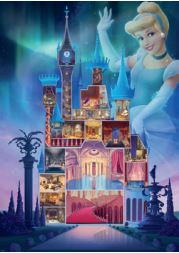 Châteaux Disney: Cendrillon, 1000 pces - 1000 PIÈCES - RAVENSBURGER