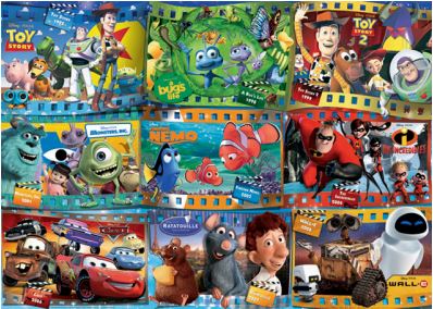 Ravensburger - Disney Pixar Films, 1000 - 1000 PIÈCES - RAVENSBURGER
