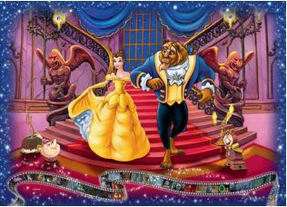 Ravensburger - La Belle et la Bête, 1000 - 1000 PIÈCES - RAVENSBURGER
