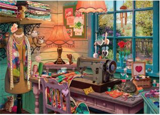 Ravensburger - Le hangar pour la couture - 1000 PIÈCES - RAVENSBURGER