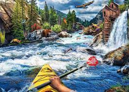 Ravensburger - Kayak d'eau vive, 1000 - 1000 PIÈCES - RAVENSBURGER