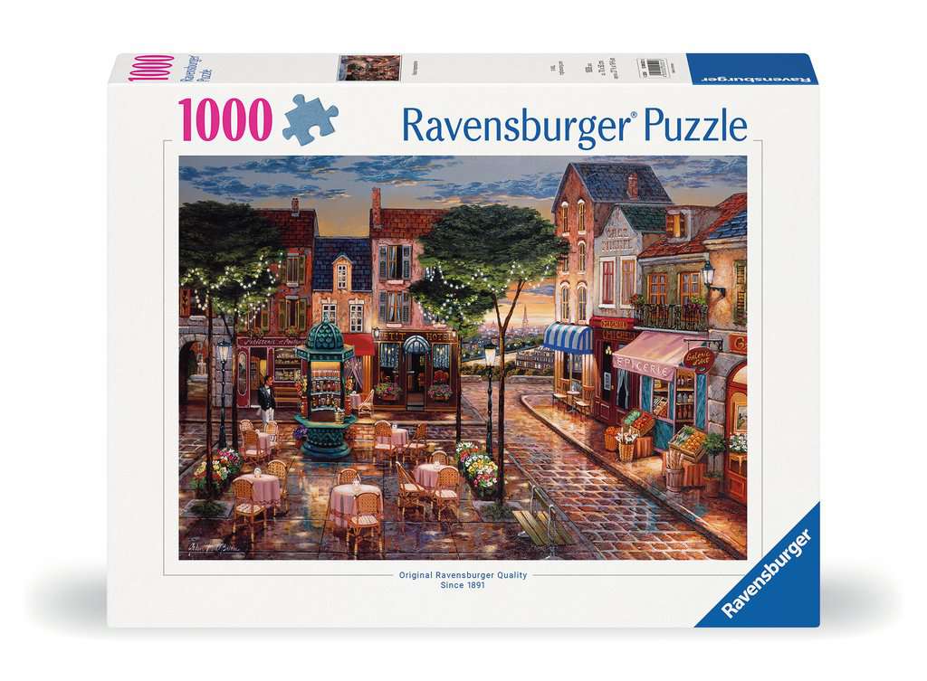 Ravensburger - Paris en peinture, 1000 - 1000 PIÈCES - RAVENSBURGER