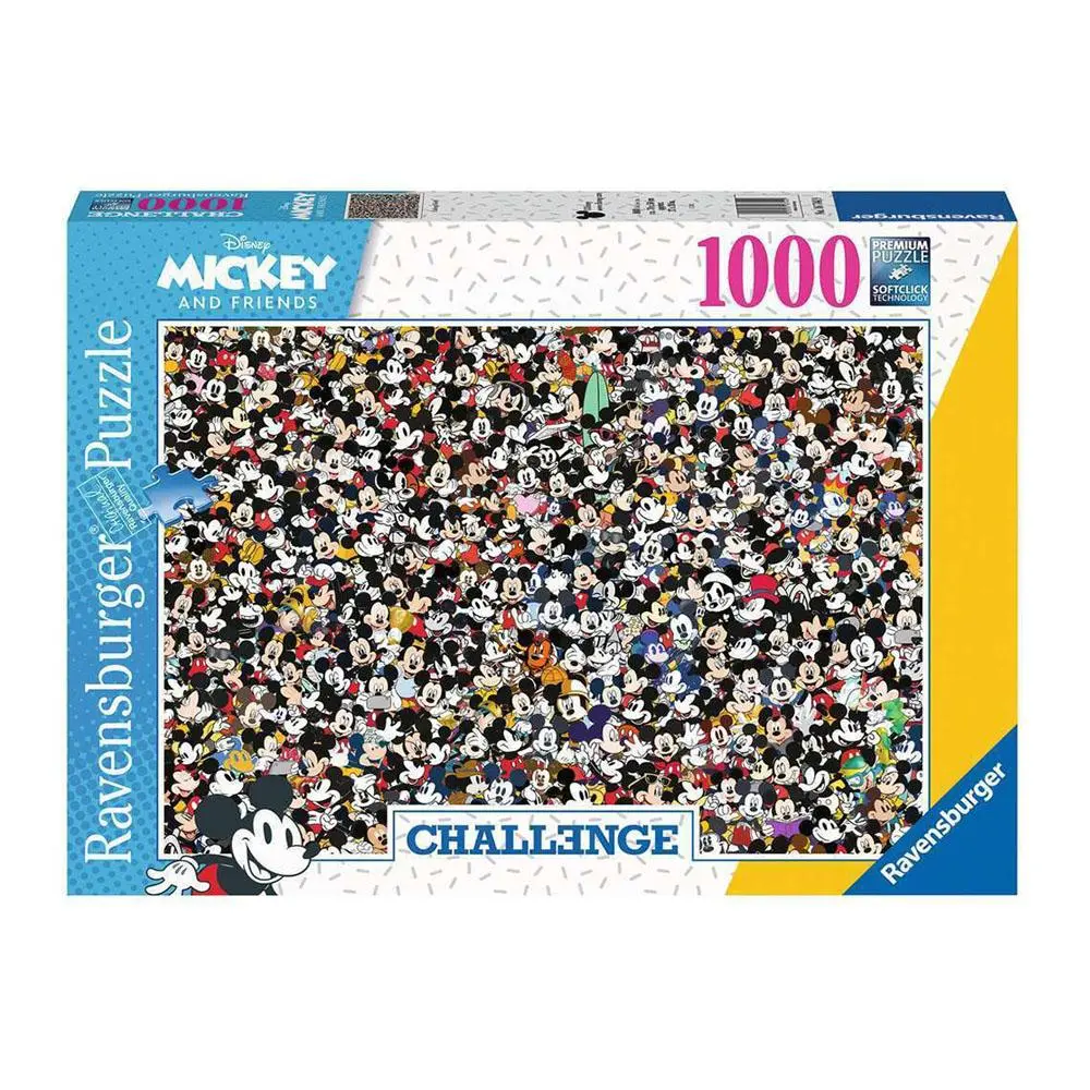 Ravensburger - Mickey challenge, 1000 - 1000 PIÈCES - RAVENSBURGER