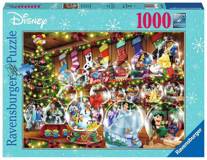 Ravensburger - Noël Disney, 1000 pces - 1000 PIÈCES - RAVENSBURGER