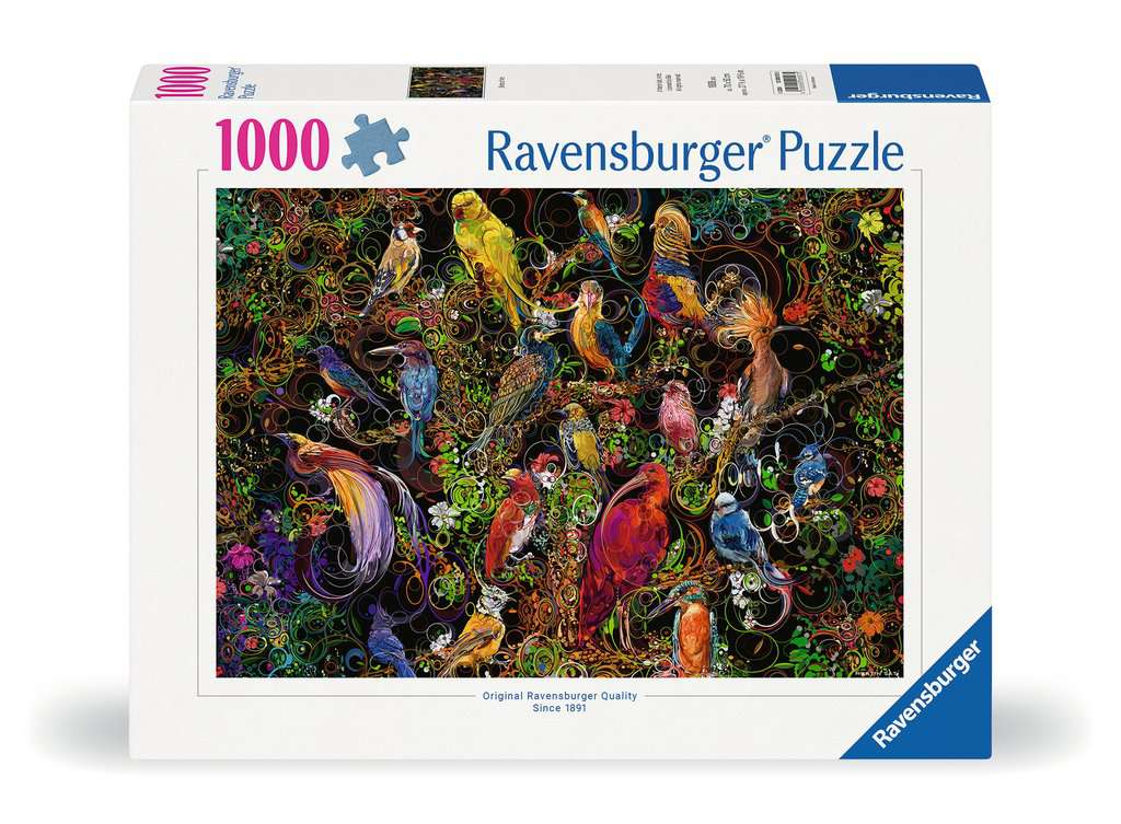 Ravensburger - Birds of Art, 1000 pces - 1000 PIÈCES - RAVENSBURGER