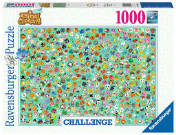 Ravensburger - Animal Crossing, 1000 - 1000 PIÈCES - RAVENSBURGER