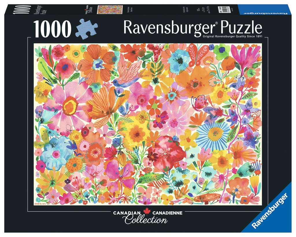 Ravensburger - Beautés fleuries ,1000 - 1000 PIÈCES - RAVENSBURGER