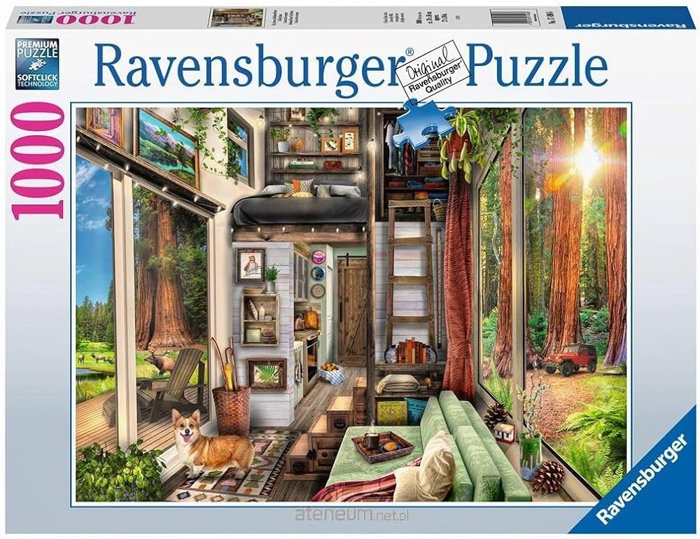 Ravensburger - Minimaison de la forêt - 1000 PIÈCES - RAVENSBURGER