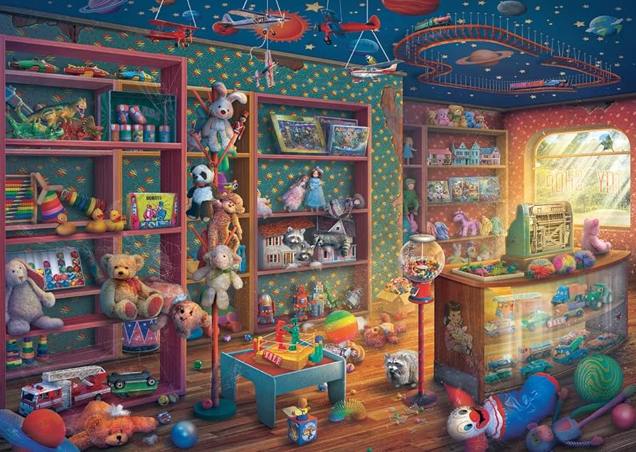 Ravensburger - Magasin en ruine, 1000 - 1000 PIÈCES - RAVENSBURGER