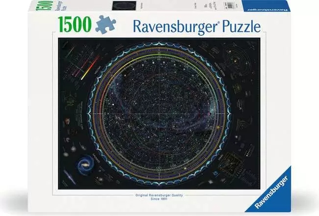 Ravensburger - Carte de l'univers, 1500 - 1500 PIÈCES - RAVENSBURGER