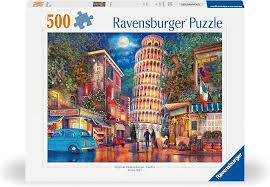 Ravensburger - Nuit a Pise, 500 pieces - 999 PIECES ET MOINS - RAVENSBURGER