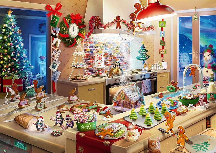 Ravensburger - Des biscuits de Noël - 1000 PIÈCES - RAVENSBURGER