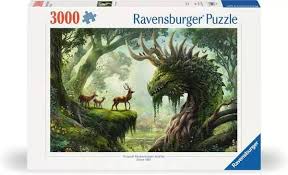 Ravensburger - Reveil du Dragon, 3000 - 2000 PIÈCES ET PLUS - RAVENSBURGER