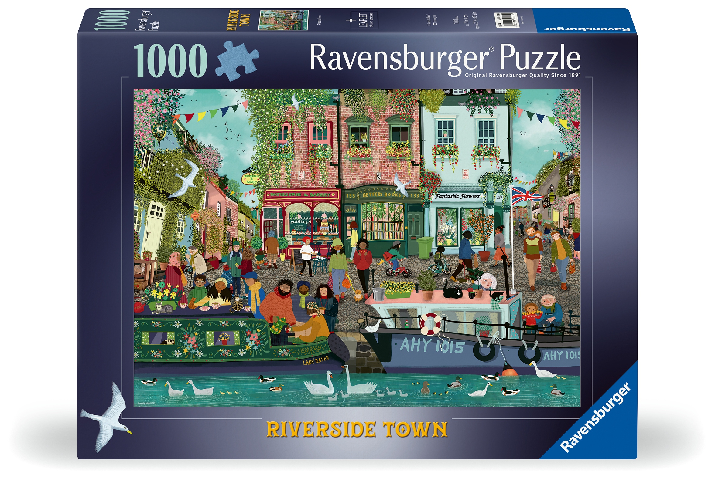 Ravensburger - Ville au bord de la riviè - 1000 PIÈCES - RAVENSBURGER