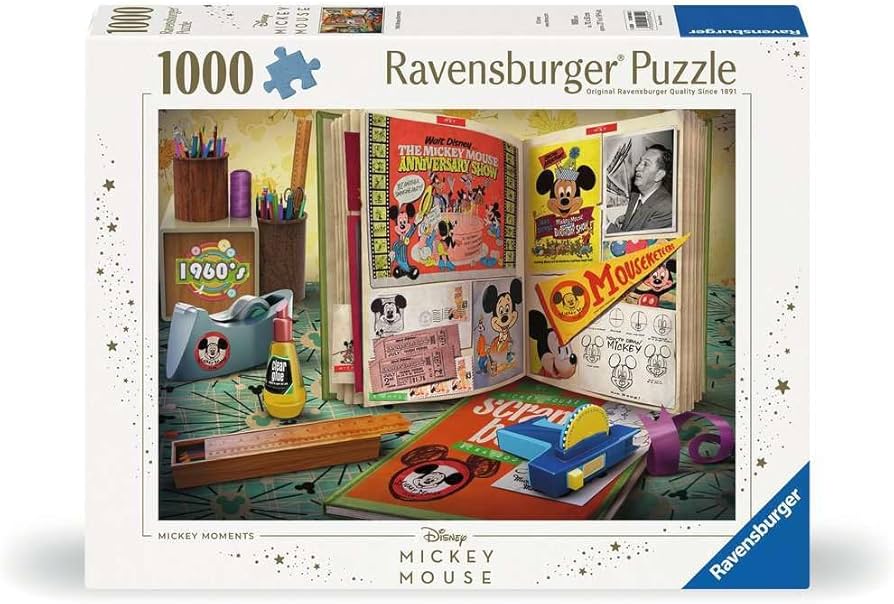 Ravensburger - Coll. de Mickey ( 1960 ), - 1000 PIÈCES - RAVENSBURGER