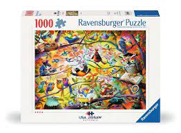 Ravensburger - Busy Birdies, 1000 pieces - 1000 PIÈCES - RAVENSBURGER