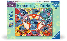 Ravensburger - Univers Stitch, 100XXL - 100 PIÈCES XXL - RAVENSBURGER