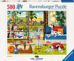 Ravensburger - Pets of palm springs - 1000 PIÈCES - RAVENSBURGER