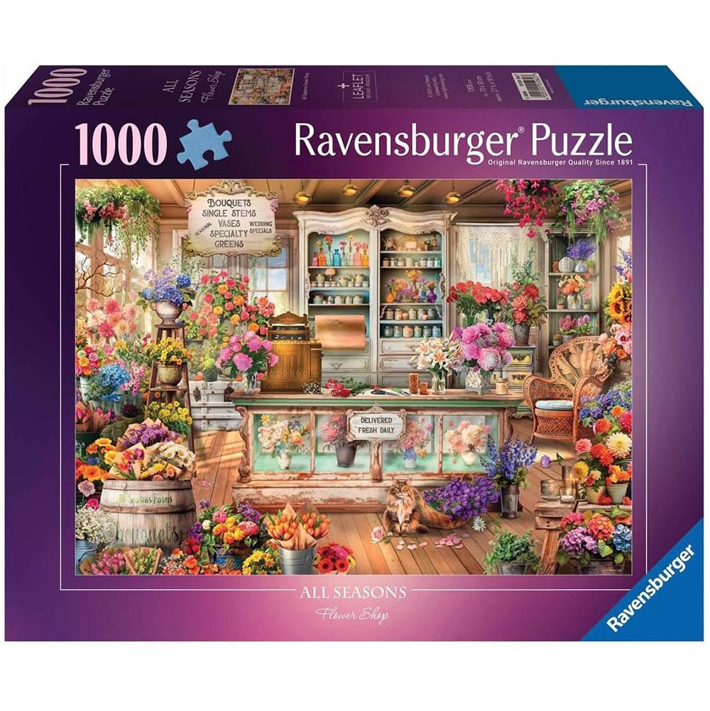 Ravensburger-All Seasons Flower S.,1000 - 1000 PIÈCES - RAVENSBURGER