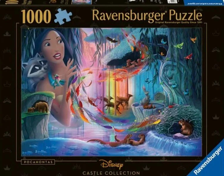 Ravensburger - Chateau Disney Pocahontas - 1000 PIÈCES - RAVENSBURGER