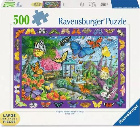 Ravensburger - La place papillons, 500pc - 1000 PIÈCES - RAVENSBURGER