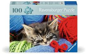 Ravensburger - Chaton dans la laine, 100 - 999 PIECES ET MOINS - RAVENSBURGER