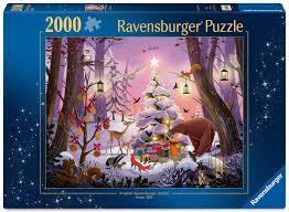 Ravensburger - A woodland christmas - 2000 PIÈCES ET PLUS - RAVENSBURGER