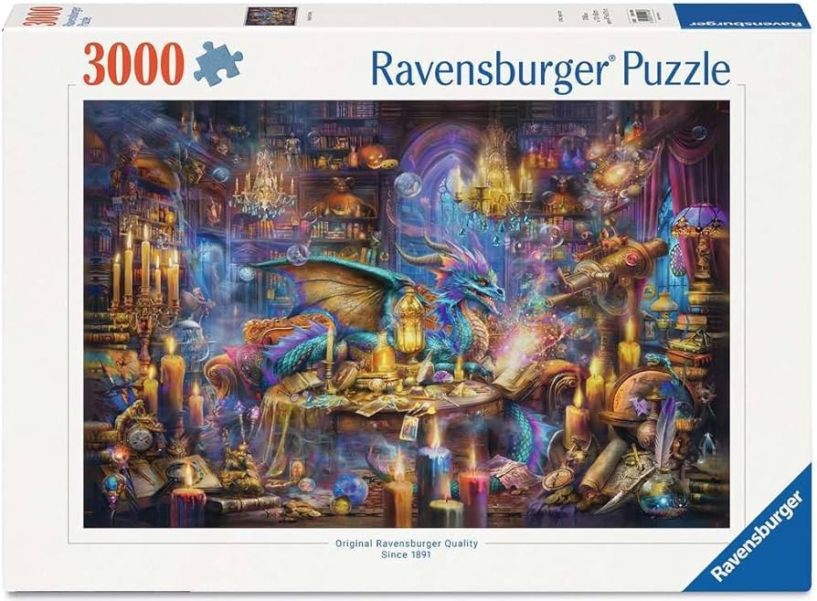 Ravensburger - Bibliothèque Savoir, 3000 - 200 PIÈCES - RAVENSBURGER