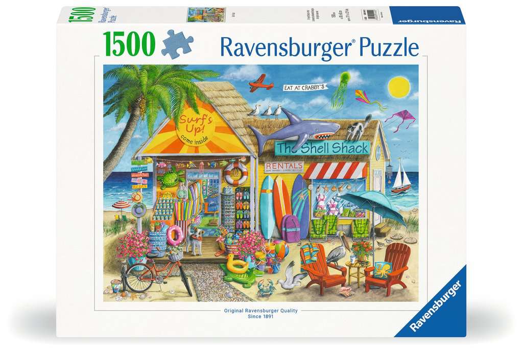 Ravensburger - Surf's Up, 1500 pieces - 1500 PIÈCES - RAVENSBURGER