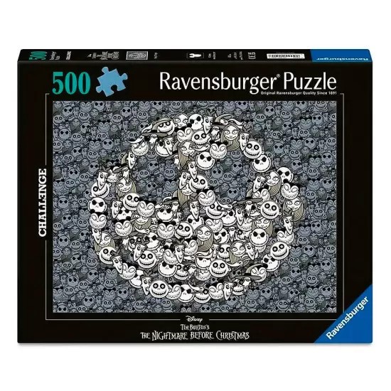 Ravensburger-Etrange Noel m. Jack 500pcs - 500 PIÈCES - RAVENSBURGER