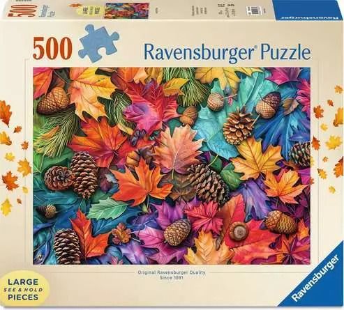 Ravensburger - Autumn riches, 500XL, pce - 500 PIÈCES XL - RAVENSBURGER