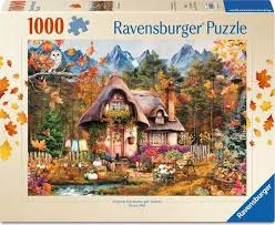 Ravensburger - Pumpkin cottage, 1000 pce - 1000 PIÈCES - RAVENSBURGER