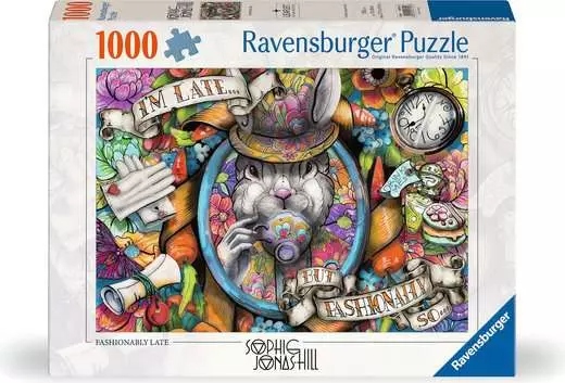Ravensburger - À la mode en retard, 1000 - 1000 PIÈCES - RAVENSBURGER