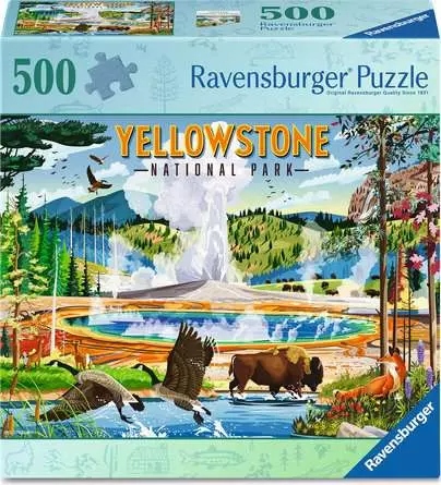 Ravensburger - Parc National Yellowstone - 500 PIÈCES - RAVENSBURGER