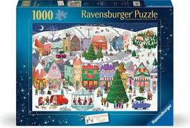 Ravensburger - Ville de Noël, 1000 pces - 1000 PIÈCES - RAVENSBURGER