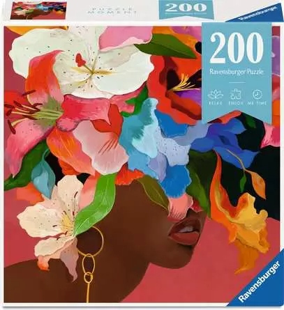 Ravensburger - Moment femme-fleur 3, 200 - 200 PIÈCES - RAVENSBURGER