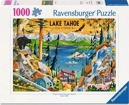 Ravensburger - Lac sacré Tahoe, 1000 pce - 1000 PIÈCES - RAVENSBURGER