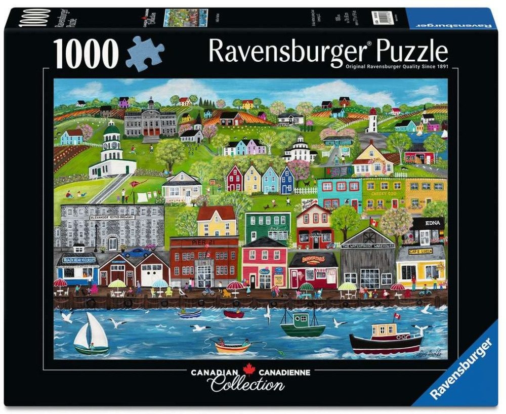 Ravensburger - Halifax Harbour, 1000 - 1000 PIÈCES - RAVENSBURGER