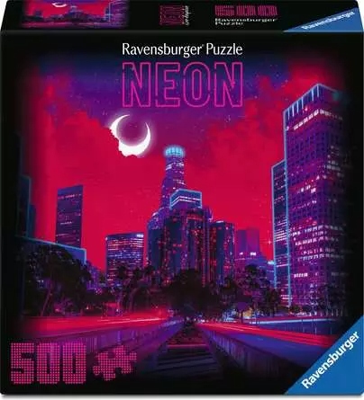 Ravensburger - Neon Las Vegas, 500 pces - 500 PIÈCES - RAVENSBURGER