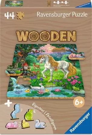 Ravensburger - Bois Licornes 44 pièces - 25 A 50 PIECES - RAVENSBURGER